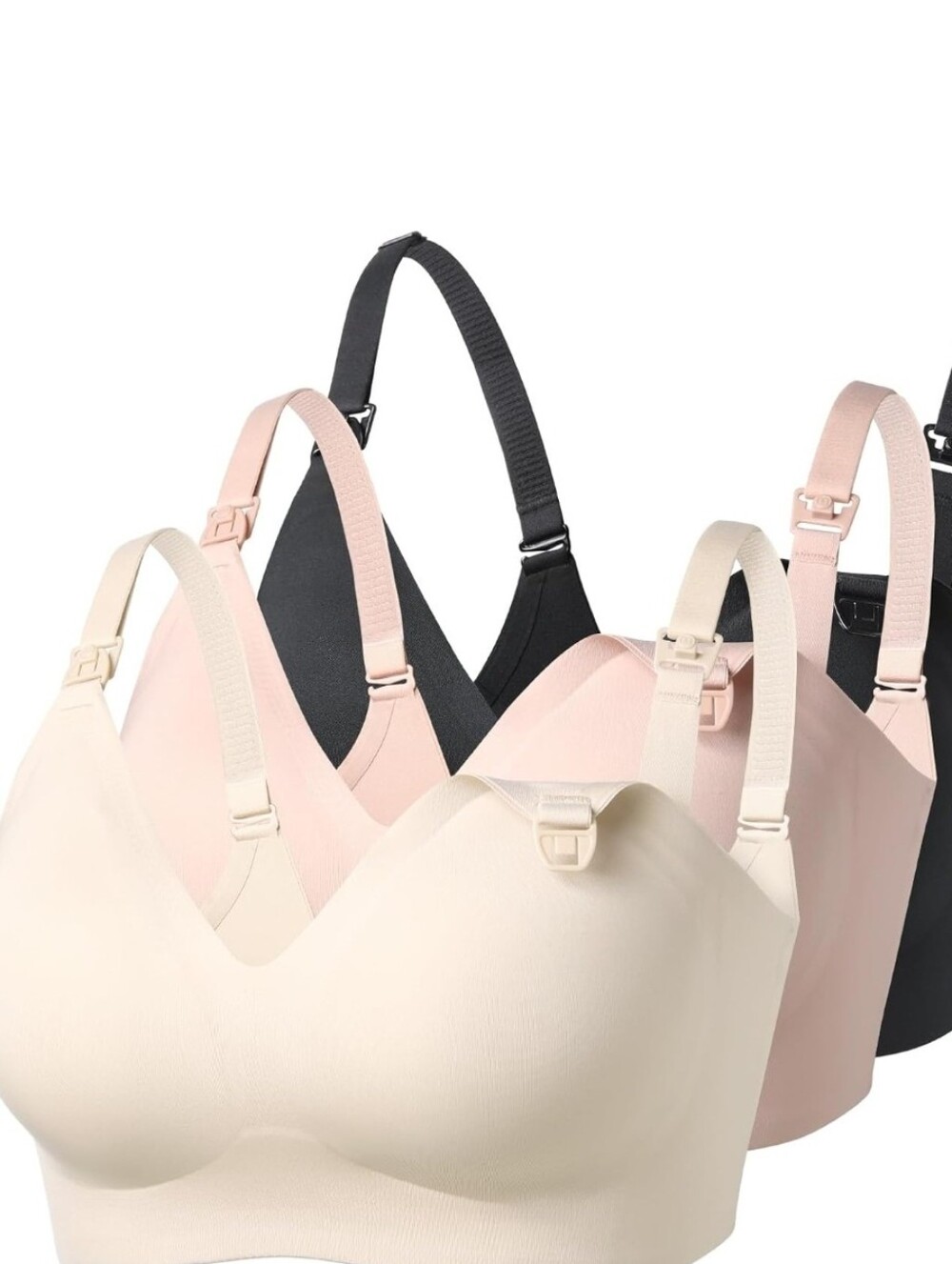 Momcozy Nursing Bras Set Of 3